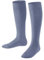 FALKE Unisex Kinder Kniestrümpfe Family K Kh nachhaltige Baumwolle lang einfarbig 1 Paar, Blau Light Jeans 6662, 39-42