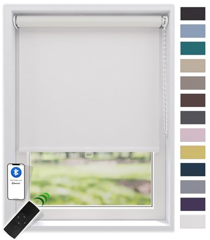 EFIXS Thermorollo White Reflex, Breiten: 40-240, Höhe bis 275 cm, Hier 130 x 275 cm (BxH) Weiss, Verdunklungsrollo, Kettenzug, Springrollo, Motor