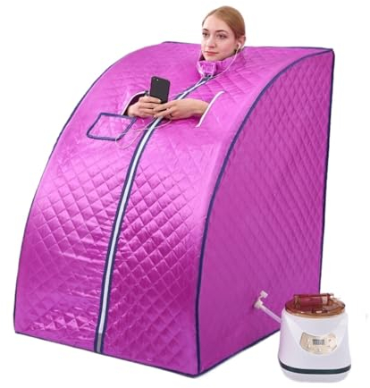 Couverture De Sauna Personnelle Portative, Salle de sauna d'intérieur appropriée infrarouge portative portative à distance d'une personne for la famille Chauffage Rapide Facile à Assembler ( Color : C