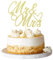 Sumerk 1 Stück Mr & Mrs Cake Topper Wedding Cake Toppers Mr and Mrs Decoration Cake Decoration for Wedding Anniversary Engagement Gold Bridal Shower Party Decoration Gold