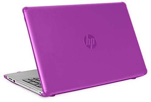 mCover Funda rígida compatible con portátiles HP 250 G7 / HP 15-DAxxxx / 15-DBxxxx Series (no para otros portátiles), color morado