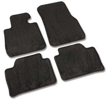 Kovvar Fußmatten passend für BMW 3er F30/F31 2012-2019 Passend zur Ausführung: Limousine/Touring | Hinterradantrieb | Qualität: Premium