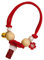Antifloh-Zeckenhalsband, Leichtes, Langlebiges, Sicheres Flohlauskontrollhalsband für Katzen und Hunde (Rot M)