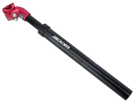 SattelstüTze Stoßdämpfer Sitzrohr Mountainbike Öl Druck Sitz Stange 31,6 27,2mm SattelstüTzen(Red 27.2)