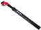 SattelstüTze Stoßdämpfer Sitzrohr Mountainbike Öl Druck Sitz Stange 31,6 27,2mm SattelstüTzen(Red 27.2)