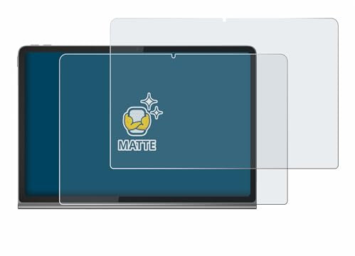 BROTECT Entspiegelungs-Schutzfolie für Lenovo Tab Plus (2 Stück) Matte Displayschutz-Folie, Anti-Reflex, Anti-Fingerprint