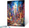Peinture par Numéros Adulte New York, DIY rue Peinture Numero Enfant, Bricolage Peinture Numero Adultes Loisirs Créatifs, Acryliques Paintings avec Peintures et Pinceaux, Deco Murale 40x50cm-Y449