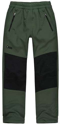 Höhenhorn Tiegun Kinder Softshellhose Grün Gr. 146