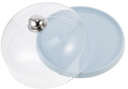 MAGICLULU Plato De Postre Cerámico Bandeja De Comida Con Para Postres y Bocadillos