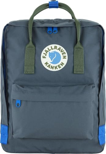 Fjällräven Unisex Kånken Koncept 16L Rucksäck, Super Grey/Green