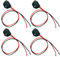 4pcs Defrost Thermostat W10225581 Replacement for Whirlpool Refrigerator WPW10225581, W10260437, PS11750673, AP6017375