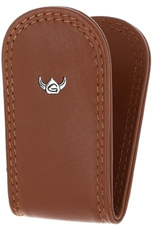Golden Head Leder Geldklammer Polo Geldscheinklammer 1950 Cognac braun
