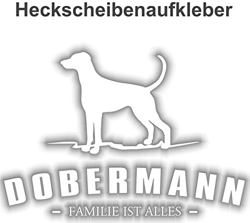 Spaß Kostet Aufkleber Dobermann wetterfester