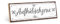TypeStoff Holzschild mit Spruch – AUFHÜBSCHZONE – im Vintage-Look mit Zitat als Geschenk und Dekoration - HS-00447