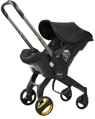 Doona Car Seat & Stroller, Nitro Black - All-in-One Travel System