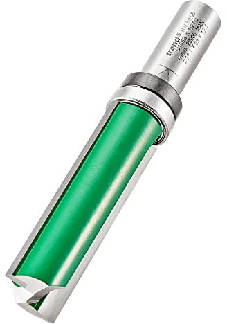 Trend CraftPro Guided Profiler Router Cutter Bit, 1/2 Inch Shank, 19.05mm Cut Diameter & 63mm Cut Length, Tungsten Carbide Tipped, C165BX1/2TC