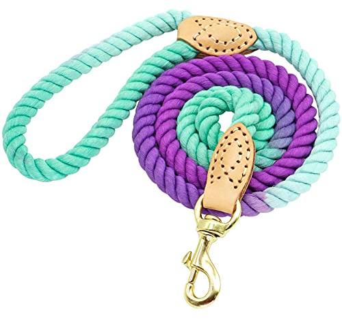 Dog Leash 4 Colours Durable Nylon Dog Leash Pet Puppy Walking Dangerous Dog Leash Leash Dog Leash Leads Belt Belt Belt Cotton Traction Rope 5ft Long