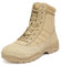 NORTIV 8 Herren Militärische Taktische Arbeitsstiefel Security Einsatzstiefel Boot Zipper Militär Kampfstiefel Springerstiefel,Size 44W,Sand,TROOPER-W