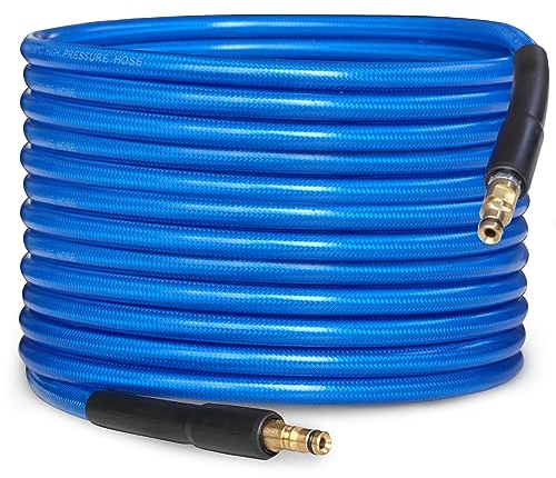 10M High Pressure Washer Replacement Hose for Karcher K2 K3 K4 K5 K6 K7 Series Extension Hose Drain Cleaning kit Fitting Quick Connector Blue