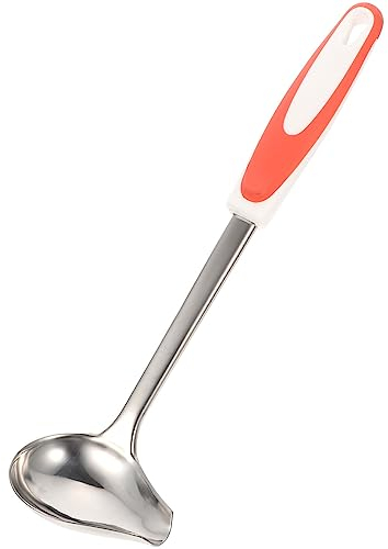 Kichvoe Élégante Cuillère En Acier Inoxydable Mini Louche À Sauce Lisse Pour Et Le Restaurant