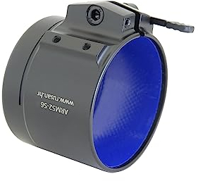 Rusan Klemmadapter ARM52 - mit M52x0,75-mm-Gewinde für Wärmebild- u. Nachtsichteräte - für Zieloptik/Zielfernrohr BZW. Vorsatzgerät Wärmebildkamera/Nachtsuchtgerät - robust & schussfest (65 mm)