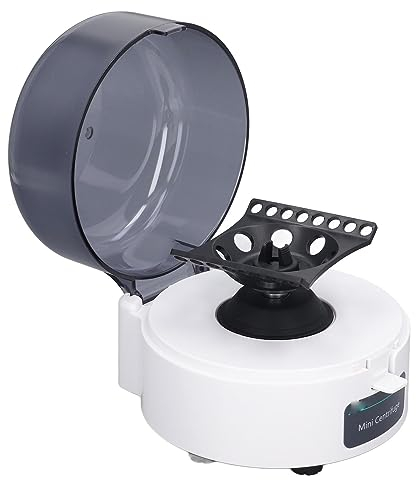 Mini Centrifugeuse Scientifique Vitesse Variable 4000rpm Laboratoire Paillasse AC100‑240V, Sépare les Particules Solides, Élimine les Liquides, Faible Consommation D'Énergie,
