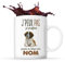 Tasse Saint Bernard Passer du temps Prénom Nom Personnalisable | Mug Café Thé Idée Cadeau Personnalisé Homme Femme Original pour propriétaire de chien
