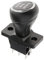 Generic 6 Pin 3 Position Joystick Schalter, Auto Putter Schalter, Schwarz, wie beschrieben, mit fester Montageplatte
