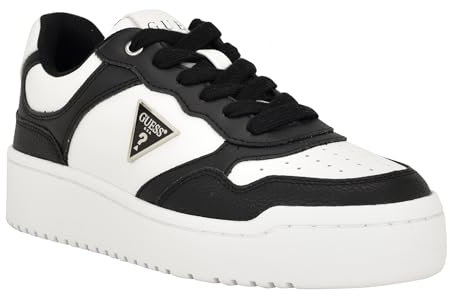 Guess Sneaker Miram Donna, Nero/Bianco 003, 36 EU