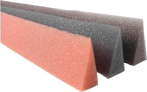 Parotec 100x KEHLDICHTSTREIFEN SELBSTKLEBEND Kehle Dichstreifen in 3 Farben verfügbar (Ziegelrot)