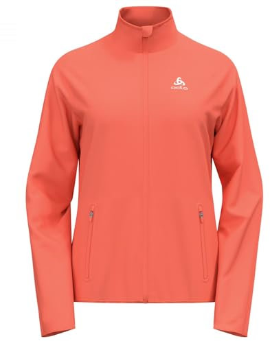 ODLO Essential Light Veste de Course, Orange, XS Femme