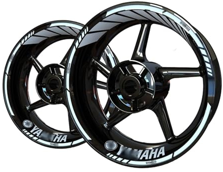 Motorrad Aufkleber Für Für Fz1 Fz6 Fz8 Für Reifen Für Yzf Für R1 R3 R6 R15 Für Tracer Motorrad Aufkleber Dekorative Streifen Felgenaufkleber(18)