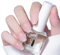 Clear Nail Polish - 2 in 1 Nail Varnish Quick Dry Top Coat & Base Coat Nail Polish Glossy Finish & Long Lasting Nail Coat Non-Toxic Water Based Natural Nail Varnish