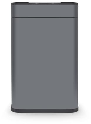 Tower T938023GRY Ozone Sensor Bin, Large 60L, Hands Free Opening, Carbon Filter, Grey