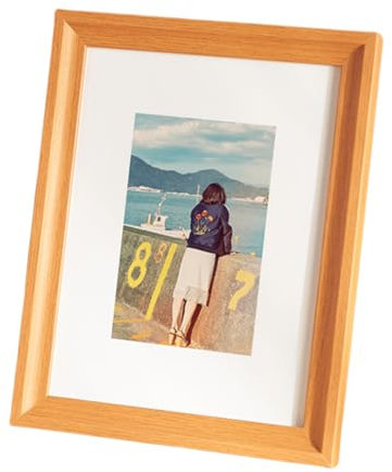 marysgift Bilderrahmen Holz 15x20 cm Vintage Modern Fotorahmen Deko für Deine Wohnung (XK02902,8)