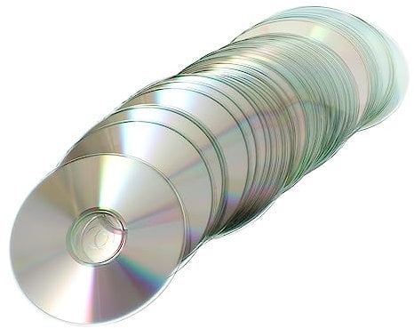CIYODO 50pcs Decorative Discs Cd Reflective Diy Cd Discs for Boys and Girls Creative Play