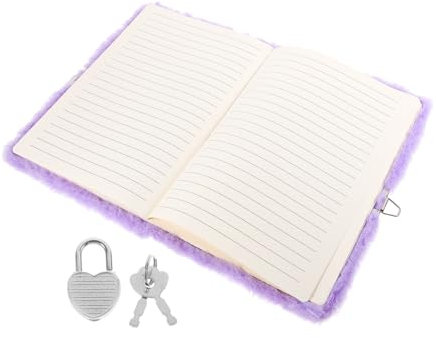HOODANCOS Hauptbuch Notizbuch Notizblöcke Mädchen Tagebuch Flauschiges Tagebuch Mädchen Accessoire Reise Schreibbuch Aufnahmebuch Flauschiges Notizbuch Mädchen Tagebuch Buch
