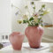SYDDOL Vase à fleurs en forme de fruit – Vase décoratif en forme de fraise rose – Jolie étagère – Décoration unique pour la maison, la cuisine, le bureau, le hall d'hôtel (fraise, 7,9)