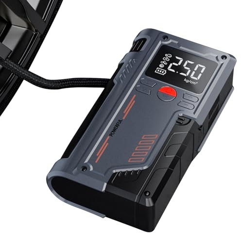Avviatore di emergenza per batteria per auto, Avviatore di emergenza per veicolo, Jumper per batteria portatile | Ponticello e motorino di avviamento per batteria auto | Alimentazione precisa con kit