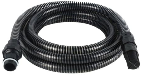 Kit d'aspiration Rondy - Longueur 7 mètres - Raccord tournant en plastique noir - 1 pièce