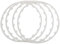 JIANYEDAJUN Autoreifen Felgenschutz für BMW Serie 3 Series 3er/M3 F80 G20 F30 E90 2005-2024, Nylon Schutzzierring Radschutzring Kratzfes Felgendeckel Schutzverkleidung Dekorleiste Zubehör