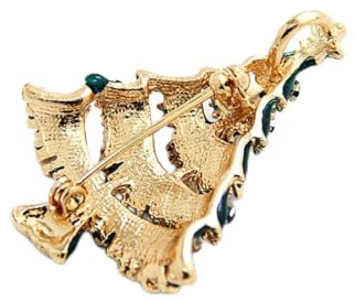 VALICLUD 2 Stück Weihnachtsbaum Brosche Für Damen Stylische Anstecknadel Kreatives Für Weihnachten Dekorative Brustnadel Für Freunde Und Familie Festlicher Schmuck Für Die