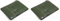 Kippen 6082D - Telone Occhiellato Bicolore con Grammatura da 90 g/m². Taglia 3x3 (9 m²) (Confezione da 2)