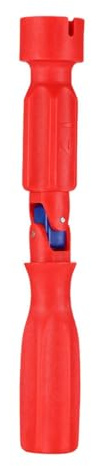 rockible Chiave per riparazione sedile WC 17/13/10 mm, impugnatura antiscivolo, accessorio per tazza WC, strumento di montaggio e allentamento facili, chiave