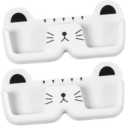 OUNONA 2 Pezzi Organizer Occhiali da Sole Muro da Portaocchiali Design Perforazione e Ufficio