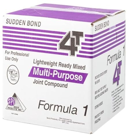 4T Light Fill & Finish Ready Mixed Joint Compound, 14.7L, Lightweight Formula 1, White