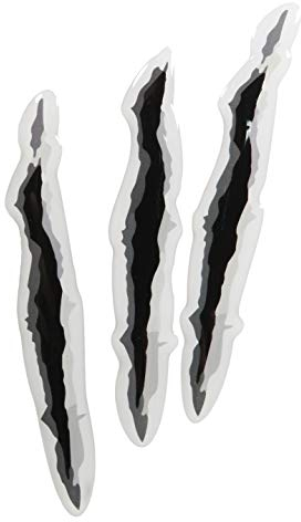 BIKE-label Aufkleber 3D Monster Kratzer Deko Sticker für Motorrad Helm Auto Aufkleber 910021