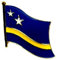 Flaggen Pin Niederlande - Curacao Fahne Flagge Anstecknadel