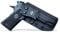 IWB Kydex Pistolenholster Waffenholster Für: Colt 1911 Commander .45 9mm 4.25 4.5 Inch Pistole Pistolenhalfter Waistband Inside Carry Waffentasche Pistol Case Pouch Bund Innen tragen (Black, Right)