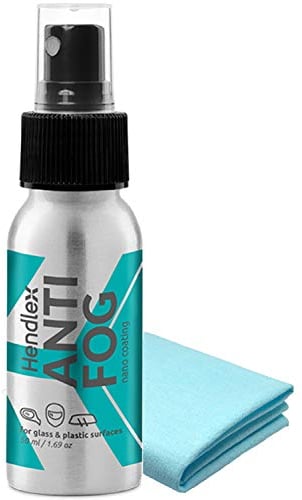 Hendlex Anti Fog Spray Taucherbrille | Anti Fog Spray Airsoft | Anti Fog Spray für Schwimmbrille | 50ml